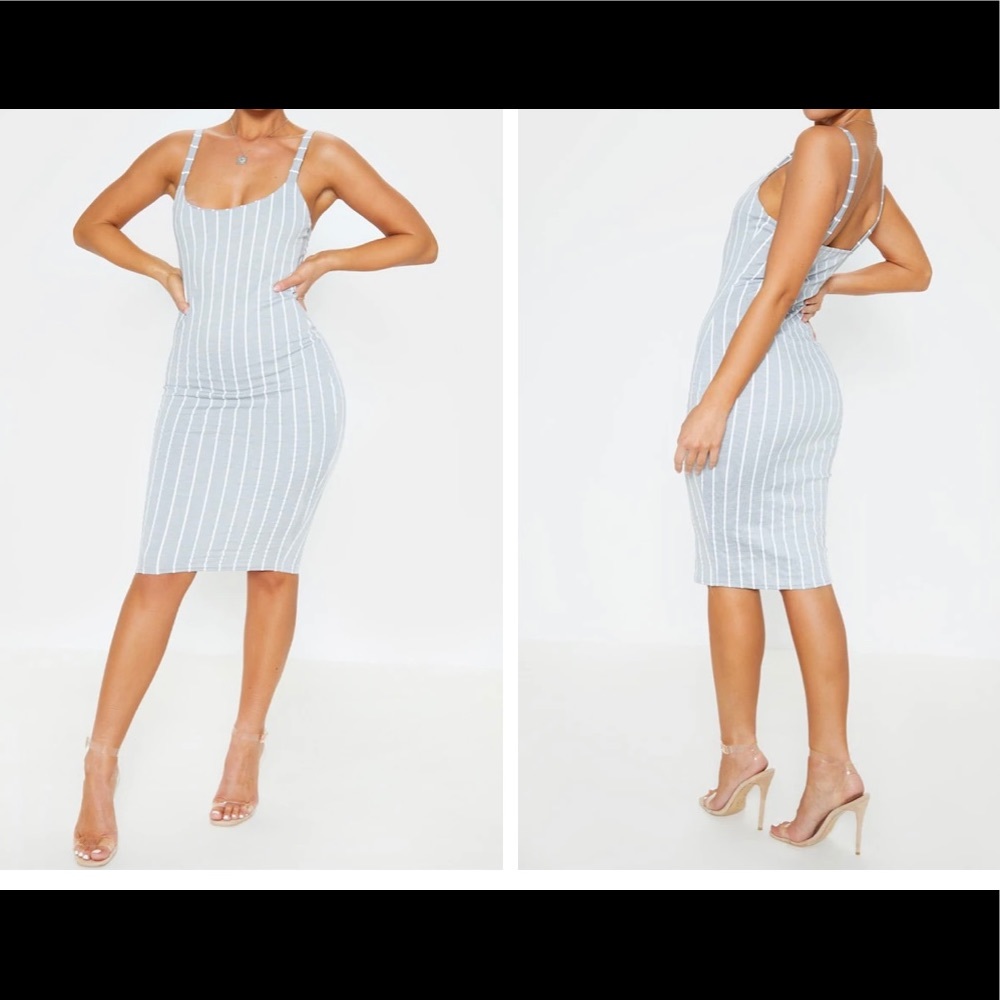 Pretty little thing long dress size small